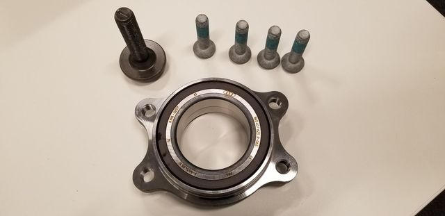 FKG Front Or Rear Wheel Hub Bearing Assembly For Audi A4, A5, A6, A7, A8, S4, S5, S6, S7, S8 – Direct Fit With 3-Year Warranty