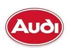 AUDL843 - : Classic Audi Oval Metal Sign for Audi Image