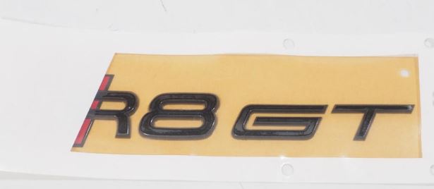4S0853741T94 - : R8 GT Emblem Name Plate for Audi Image