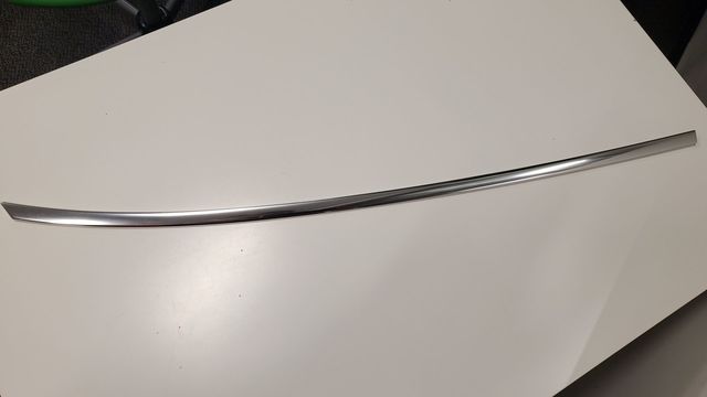 8V5-839-643-C-2ZZ - Audi A3 S3 Left Rear Door Frame Molding 2015