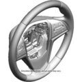 22870415 - Steering: Steering Wheel for Cadillac: ATS Image