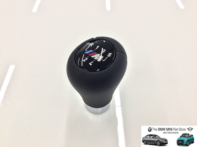 Gearshift Knob Leather M 5spd 25117896031 25-11-7-896-031