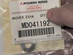 MD041192 - : Washer, Plain, 8 for Mitsubishi Image