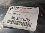 MD332039 - Engine: Oil Pan for Mitsubishi Image