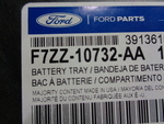 F7ZZ10732AA - : Battery Tray for Ford Image
