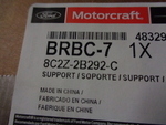 8C2Z2B292C - Brakes: Caliper Support for Ford: E-150, E-250, E-350 Super Duty, E-450 Super Duty Image