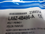 LX6Z4B496A - : Drive Shaft Bolt for Ford Image