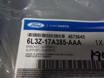 6L3Z17A385AAA - : License Plate Bracket for Ford Image