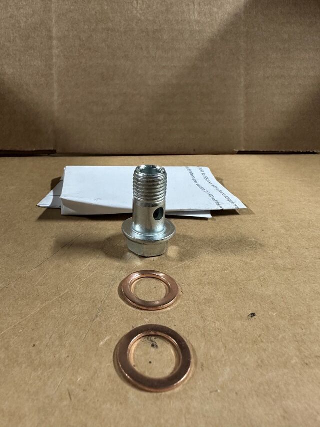 8E5Z-3A705-A - Power Steering Pressure Hose Banjo Bolt 2011-2015 Ford ...