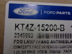 KT4Z15200B - : Fog Lamp Assembly for Ford: Edge Image