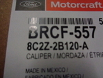 8C2Z2B120A - Brakes: Caliper for Ford: E-150, E-250, E-350 Super Duty, E-450 Super Duty Image
