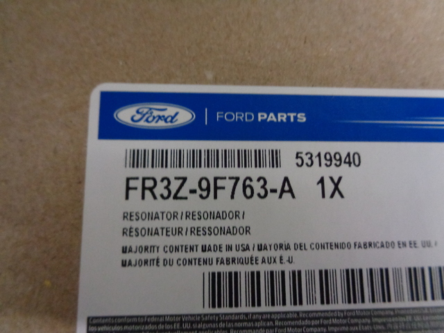 FR3Z9F763A - : Engine Air Intake Hose for Ford Image