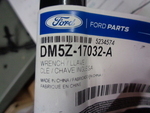 DM5Z17032A - Body: Lug Wrench for Ford Image