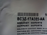 BC3Z17A385AA - Body: License Bracket for Ford Image