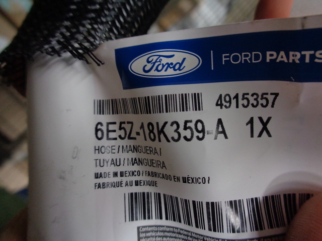 6E5Z18K359A - : HVAC Heater Hose for Ford Image