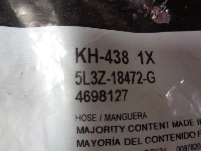 5L3Z18472G - : HVAC Heater Hose for Ford Image