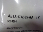 AE8Z17A385AA - Body: License Bracket for Ford Image