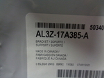 AL3Z17A385A - Body: License Bracket for Ford Image