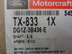 DG1Z3B436E - : Axle Assembly for Ford Image