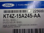 KT4Z15A245AA - : Fog Light Trim for Ford Image