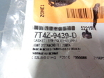 7T4Z9439D - : Gasket for Ford: Edge, Explorer, F-150, Flex, Fusion, Mustang, Police Interceptor Sedan, Police Interceptor Utility, Taurus, Taurus X, Transit-150, Transit-250, Transit-350, Transit-350 HD | Lincoln: Continental, MKS, MKT, MKX, MKZ | Mercury: Sable Image