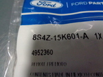 8S4Z15K601A - : Keyless Entry Transmitter for Ford: Crown Victoria, Escort, Expedition, Explorer, Five Hundred, Focus, GT, Mustang, Police Interceptor Sedan, Special Service Police Sedan, Taurus, Thunderbird, Windstar | Lincoln: Aviator, LS, Navigator, Town Car | Mercury: Cougar, Grand Marquis, Montego, Mountaineer, Sable, Tracer Image