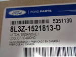 8L3Z1521813D - Body: Latch for Ford: Expedition, F-250 Super Duty, F-350 Super Duty, F-450 Super Duty | Lincoln: Navigator Image