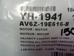 AV6Z19E616B - : HVAC Defrost Mode Door Actuator for Ford Image