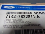 7T4Z7822811A - Body: Lower Hinge for Ford Image