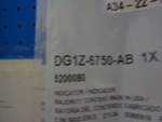 DG1Z6750AB - Engine: Engine Oil Dipstick for Ford Image