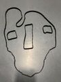 LX6Z6584A - Engine: Valve Cover Gasket for Ford Image