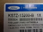 KS7Z15200B - : Lamp Assembly Fog Front for Ford Image