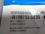 W706735S439 - : Fog Lamp Assembly U-Nut for Ford: Bronco Sport, Edge, Escape, Expedition, Explorer, Explorer Sport Trac, Flex, Maverick, Police Interceptor Utility, Ranger | Lincoln: Corsair, MKX, Nautilus Image
