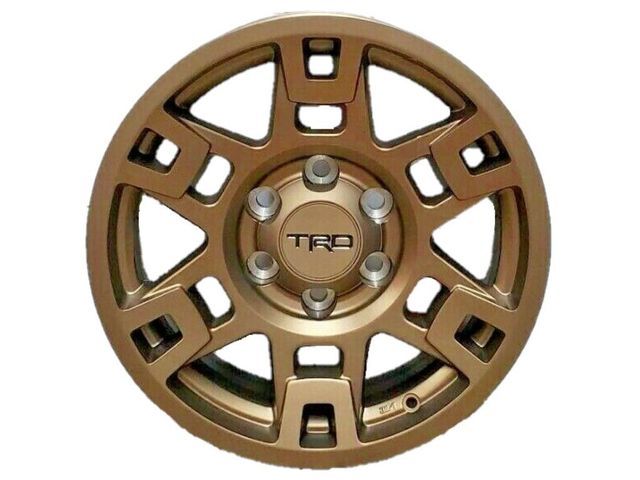 PTR2035110F5 - Wheels: PTR20-35110-F5 Toyota 17" TRD PRO Wheels Bronze for 4Runner FJ Cruiser OEM for Toyota: 4Runner Image