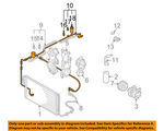 1J1820741Q - HVAC: AC Hose for Volkswagen Image