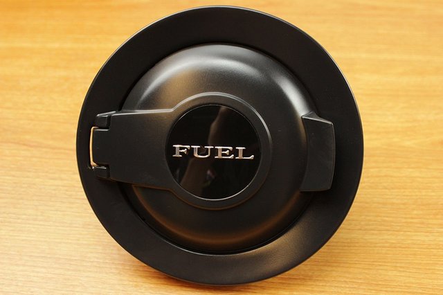 68250120AA - : 68250120AA Dodge Challenger Matte Black Vapor Edition Fuel Filler Door 2008-2020 Mopar for Mopar Image
