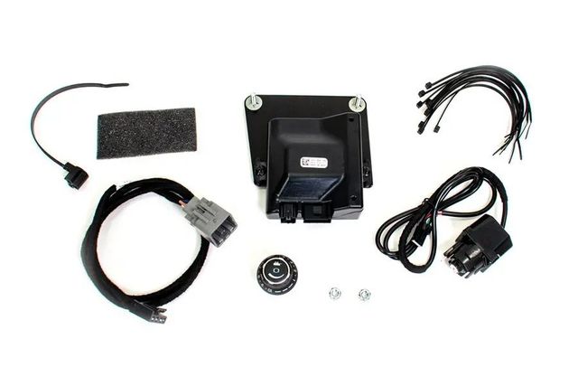 82215652AD - Carriers &amp; Cargo Hauling Accessories: 82215652AD Trailer Brake Controller Jeep Wrangler, Gladiator (2019-2024) Mopar OEM for Jeep: Gladiator, Wrangler Image