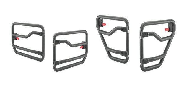 77072498AC - Exterior Accessories: 77072498AC Front, Rear Tube Doors Jeep Wrangler Unlimited, Gladiator (2018-2026) Mopar OEM for Jeep: Gladiator, Wrangler Image