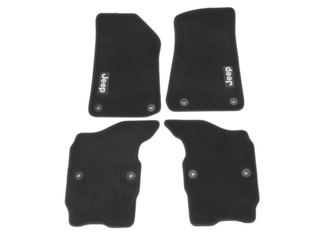 82216074 - Interior Accessories: 82216074 Premium Carpet Floor Mats Jeep Wrangler JL 4xe 4-Door (2020-2024) Mopar OEM for Jeep: Wrangler Image