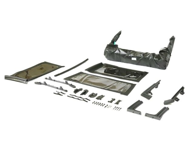 82215806AB - Exterior Accessories: 82215806AB Sailcloth Soft Top Kit, Black Jeep Wrangler JL 2-Door (2018-2025) Mopar OEM for Jeep: Wrangler Image