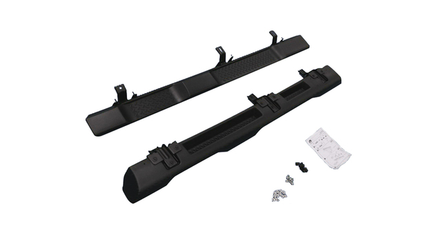 82210571AD - Exterior Accessories: 2007-2018 Jeep Wrangler JK Running Boards 4-Door Side Steps OEM for Jeep: Wrangler, Wrangler JK Image