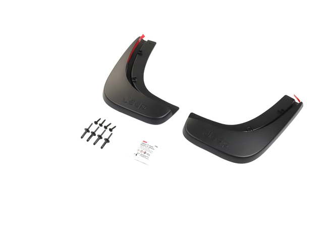82214643AG - Exterior Accessories: 82214643AG Splash Guards, Rear Jeep Compass (2017-2024) Mopar OEM for Mopar Image