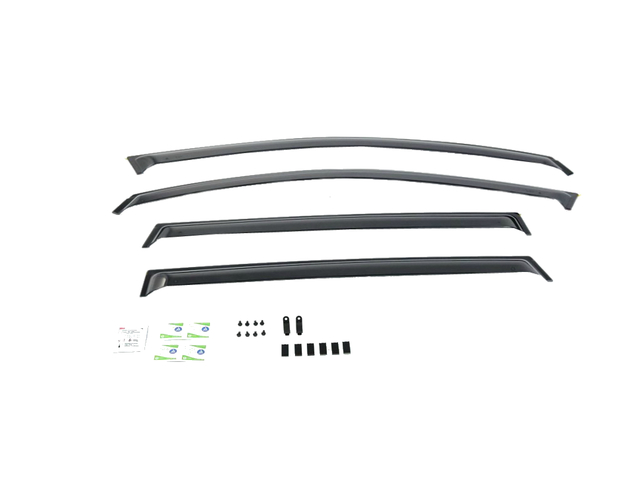 82213940AB - Exterior Accessories: 82213940AB  SIDE WINDOW DEFLECTORS JEEP CHEROKEE TINTED (2014-2021) for Jeep: Cherokee Image