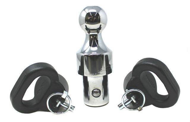 82216058AC - Carriers &amp; Cargo Hauling Accessories: 82216058AC RAM 2500 3500 Gooseneck Tow Hitch Ball Kit 3" 2013-2023 Mopar for Ram: 2500, 3500 Image