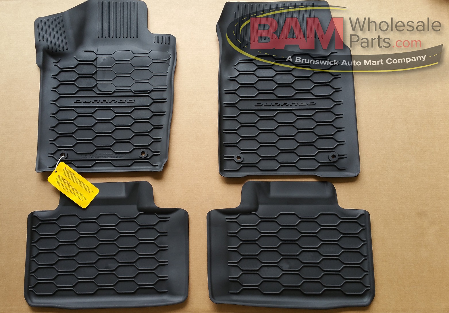 82213747 - Interior Accessories: 82213747 Dodge Durango All Weather Slush Floor Mats 2013-2015 for Dodge: Durango Image