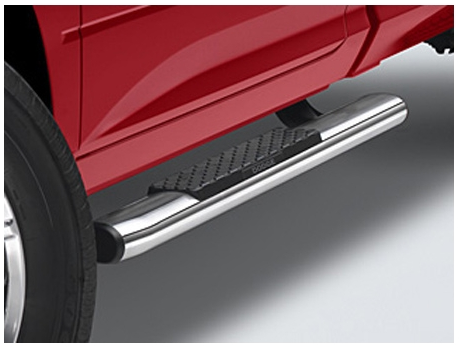 82213272AC - Exterior Accessories: Stainless Steel, Cab Length Tubular Side Steps For Regular Cab for Ram: 1500, 1500 Classic, 2500, 3500 Image