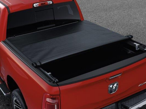 82215255AB - Exterior Accessories: 82215255AB Soft Roll-Up Tonneau Cover 6' 4" Bed RAM 1500 DT 5th Gen (2019-2024) OEM Mopar for Ram: 1500 Image
