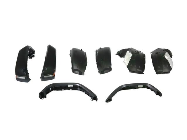 82215741AD - : 82215741AD High Top Fender Flares Jeep Wrangler JL 2 Door, Paintable, LED Mopar OEM for Mopar Image