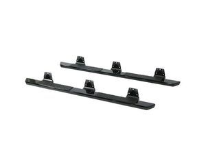 82215301AC RAM 1500 Crew Cab Matte Black Running Boards Mopar OEM (2019&ndash;2026) Cast Aluminum