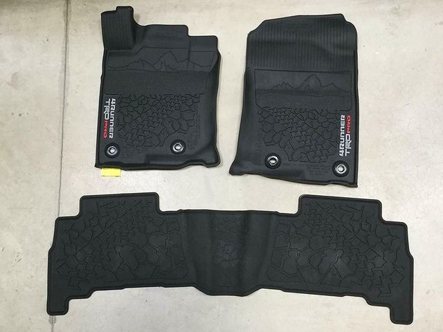PT9088920002 - Interior: PT908-89200-02 TRD Pro All Weather Floor Mats Toyota 4Runner (2020-2024) OEM for Toyota Image